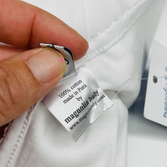 NWT (Please read) Magnolia Baby 28" x 28" Away in a Manger Receiving Blanket - Picture 3 of 5